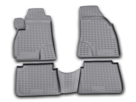 Westin 2001-2006 Hyundai Santa Fe Profile Floor Liners 4pc - Black Online Hot Sale