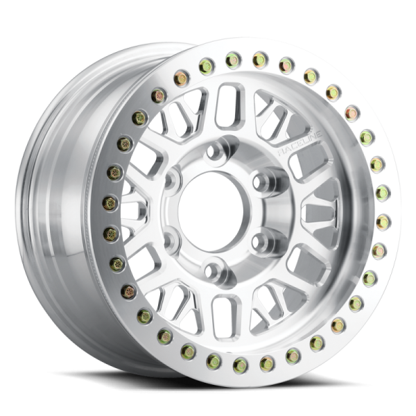 Raceline RT951F Ryno 17x9in   8x170 BP   25mm Offset   130.81mm Bore - Machined Beadlock Wheel Online Sale