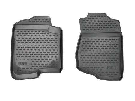 Westin 13-18 Ram 1500 2500 3500 Crew Cab Profile Floor Liners 2nd Row - Black Online now