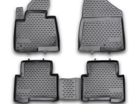 Westin 2013-2017 Hyundai Santa Fe Sport 5 passenger Profile Floor Liners 4pc - Black Sale