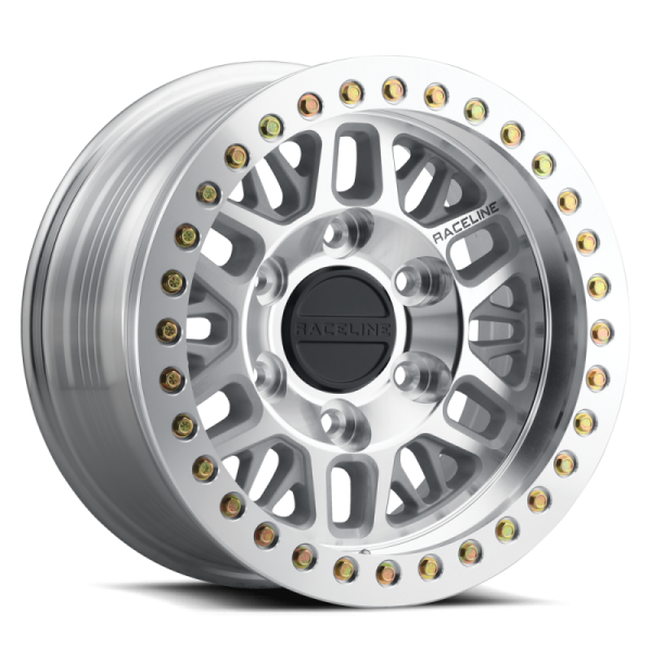 Raceline RT951M Ryno 17x9in   6x139.7 BP   -12mm Offset   108mm Bore - Machined Beadlock Wheel on Sale