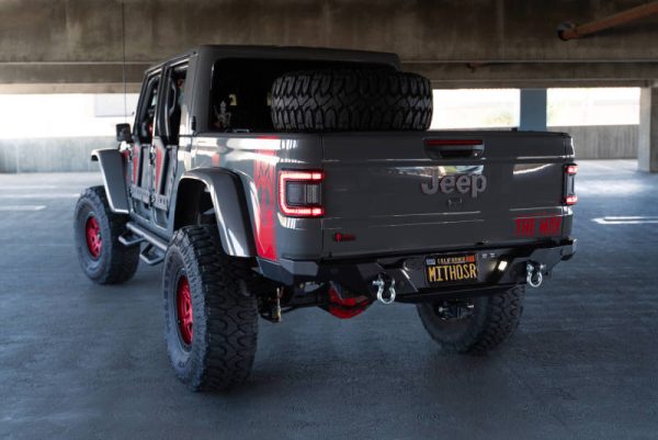 DV8 Offroad 20-23 Jeep Gladiator JT FS-15 Series Rear Bumper Fashion