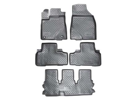 Westin 2014-2016 Toyota Highlander Profile Floor Liners 5pc - Black Cheap