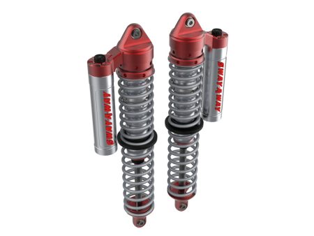 aFe 17-19 Polaris RZR 925 1000cc Sway-A-Way 2.5 Front Coilover Kit w  PB Reservoirs and Comp Adj Online