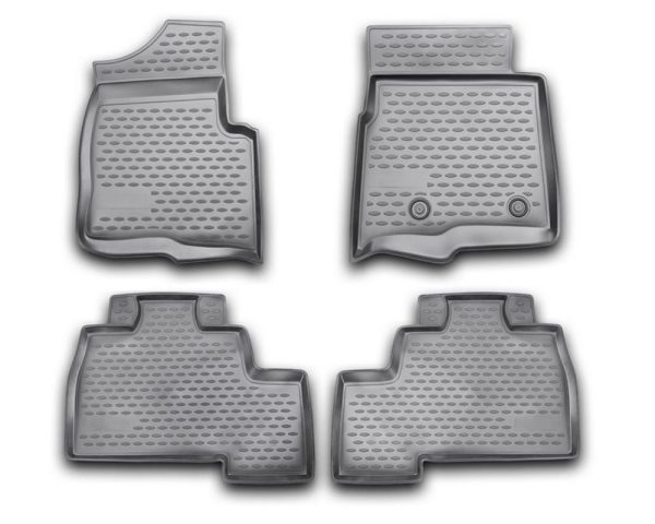 Westin 2009-2014 Ford F150 SuperCrew Profile Floor Liners 4pc - Black For Cheap