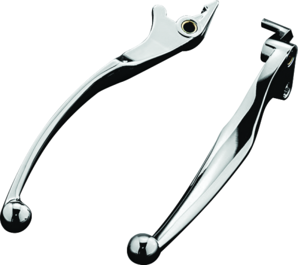 Kuryakyn Wide Style Levers For Honda Chrome Hot on Sale