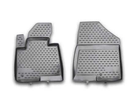 Westin 2013-2017 Hyundai Santa Fe Sport 5 passenger Profile Floor Liners Front - Black Online Sale