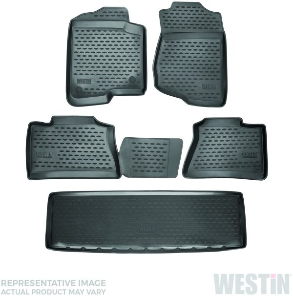 Westin 2008-2016 Chrysler Dodge Town & Country Grand Caravan Profile Floor Liners 4pc - Black Sale