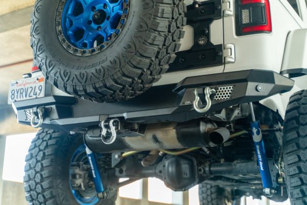 DV8 Offroad 2018 Jeep Wrangler JL MTO Series Rear Bumper w  Optional Tire Carrier Online Sale