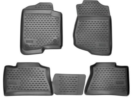 Westin 2015-2017 Ford Edge Profile Floor Liners 4pc - Black Online Sale