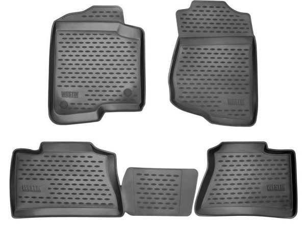 Westin 2015-2017 Ford Edge Profile Floor Liners 4pc - Black Online Sale