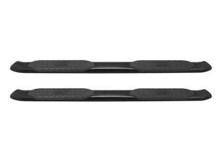 Westin 2007-2013 Chevy Silverado 1500 Crew Cab PRO TRAXX 5 Oval Nerf Step Bars - Black For Sale