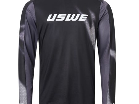 USWE Kalk Off-Road Jersey Adult Black - Large For Sale