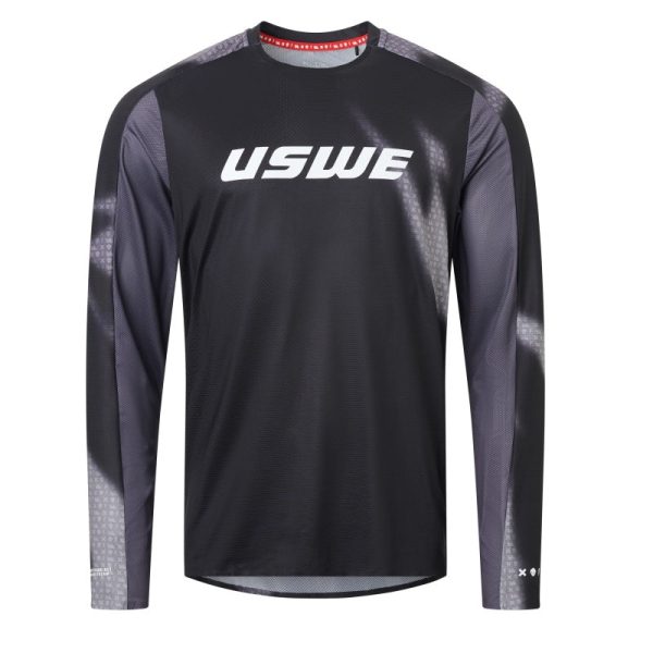 USWE Kalk Off-Road Jersey Adult Black - Large For Sale