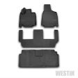 Westin 2008-2016 Dodge Grand Caravan Profile Floor Liners 4pc - Black Fashion