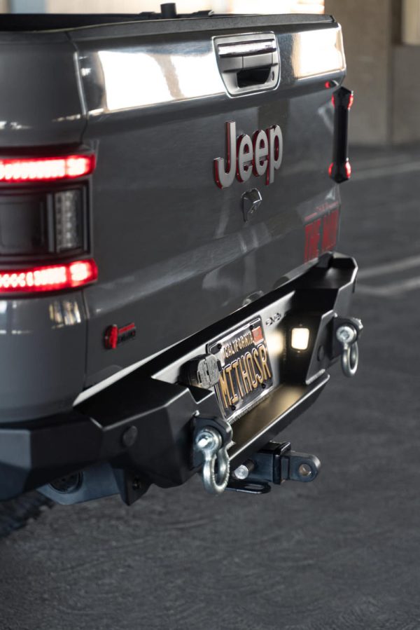 DV8 Offroad 20-23 Jeep Gladiator JT FS-15 Series Rear Bumper Fashion