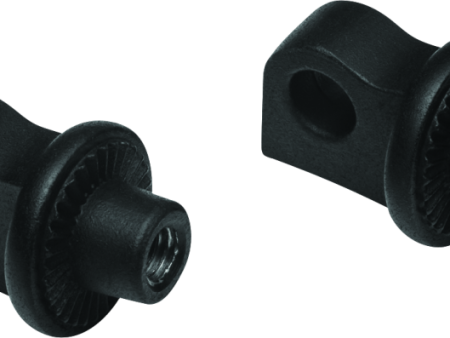 Kuryakyn Adjustable Stop Splined Peg Adapter Black on Sale