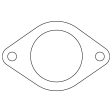 Cometic Ford 59A Flathead V8 .015in Fiber Fuel Pump Stand Gasket - 1945-1948 Online now