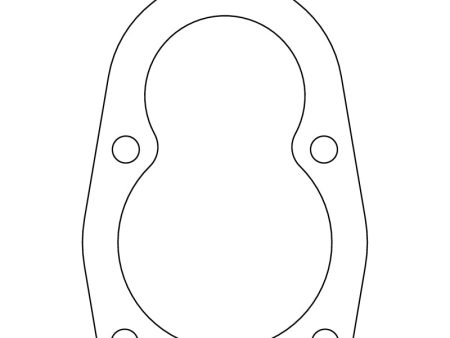 Cometic Ford 8BA 8CM Flathead V8 .031in Fiber Oil Pump Drive Cover Gasket - 1948-1953 Cheap