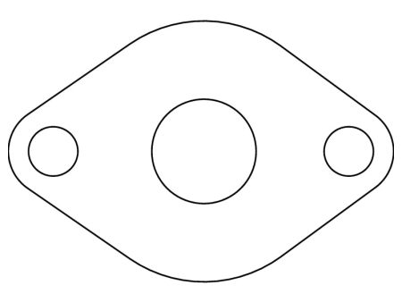 Cometic Ford 59A Flathead V8 .015in Fiber Oil Pump Mounting Gasket - 1945-1948 For Cheap