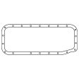 Cometic Ford Y Block .094in Fiber Oil Pan Gasket Online Sale