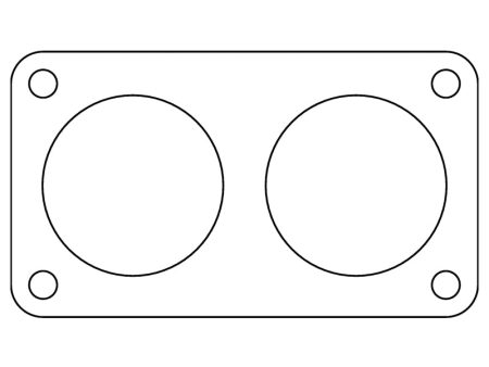 Cometic Ford 5.0 5.8 7.0 7.5L .020in Fiber Truck Throttle Body Gasket - 1985-1997 Online