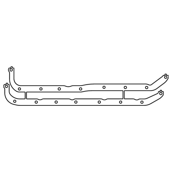 Cometic Cosworth BD Series - FVA FVC Lotus Twin Cam .060in Fiber Oil Pan Rails Kit Supply