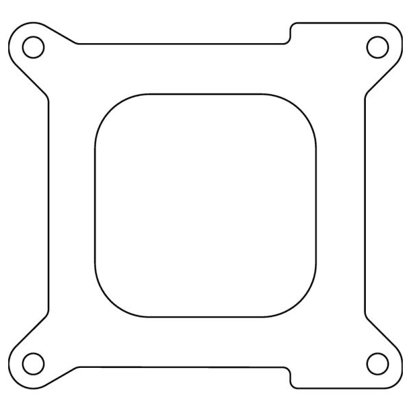 Cometic NASCAR 4 Barrel .047in Fiber Carburetor Throttle Body Mounting Gasket - Open Plenum Sale