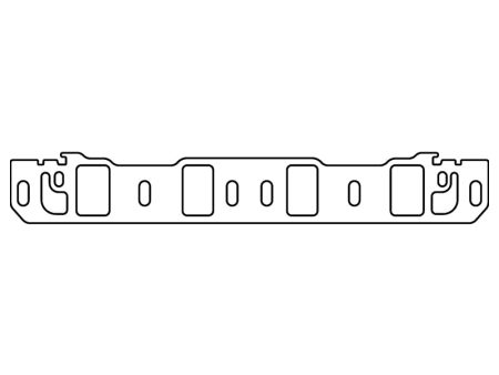 Cometic Ford Windsor .060in Fiber Intake Manifold Gasket Set - 2.100in x 1.280in Port Fashion