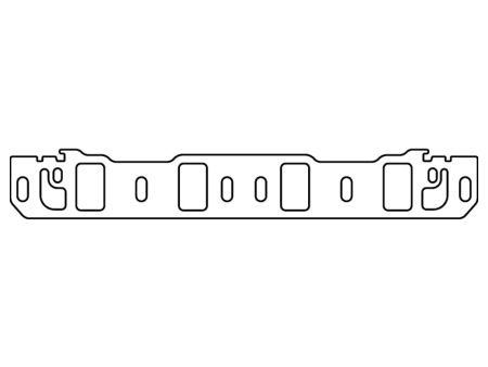 Cometic Ford Windsor .060in Fiber Intake Mani Gskt Set-1.200in x 2.000in Rectangle Port For Discount