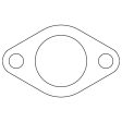 Cometic Ford 59A 8BA 8CM Flathead V8 .059in CFM Exhaust Manifold Gasket Set - 1945-1953 - 8PK Hot on Sale