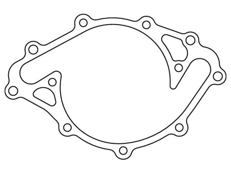 Cometic Ford 289 302 351 Windsor .031in Fiber Water Pump Gasket - Block To Plate - 1963-1969 For Discount