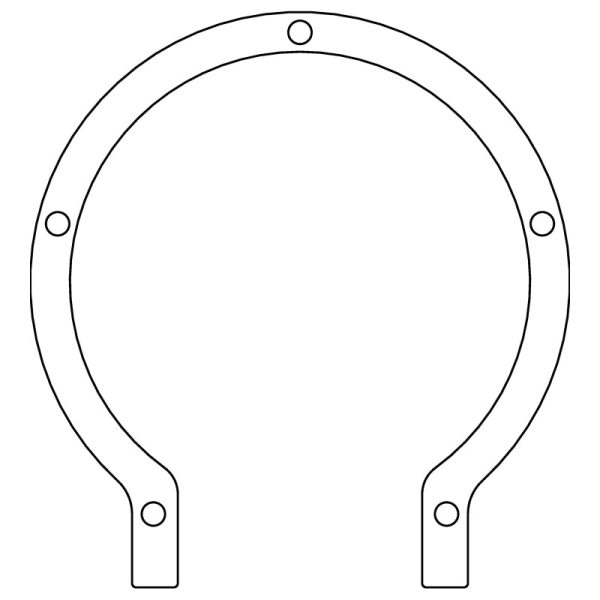 Cometic Ford 59A Flathead V8 .015in Fiber Timing Cover Gasket on Sale