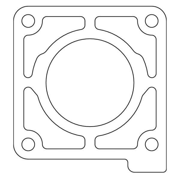 Cometic Ford 302 5.0L  .031in Fiber Throttle Body Gasket - 1986-1993 Fashion