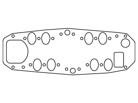 Cometic Ford 8BA 8CM Flathead V8 .060in KF Intake Manifold Gasket - 1948-1953 Online Hot Sale