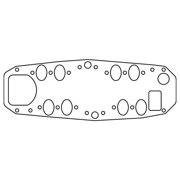 Cometic Ford 8BA 8CM Flathead V8 .060in KF Intake Manifold Gasket - 1948-1953 Online Hot Sale